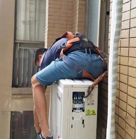 望奎空调移机